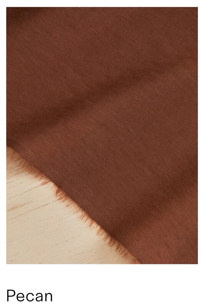 Haut décolleté à noeud en Tencel - Noir